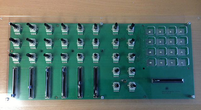 Early prototype PCB Early prototype PCB